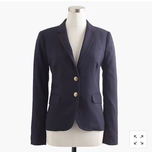 J.Crew Wool Schoolboy Blazer in Navy Size 4